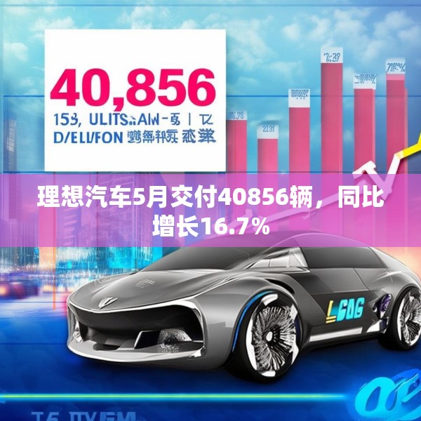 理想汽车5月交付40856辆，同比增长16.7%