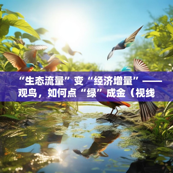 “生态流量”变“经济增量”——观鸟，如何点“绿”成金（视线）