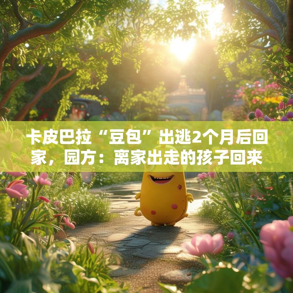 卡皮巴拉“豆包”出逃2个月后回家，园方：离家出走的孩子回来了