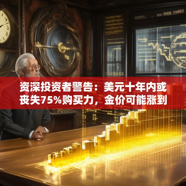 资深投资者警告：美元十年内或丧失75%购买力，金价可能涨到12000美元