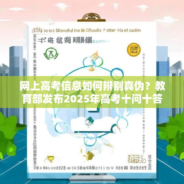 网上高考信息如何辨别真伪？教育部发布2025年高考十问十答