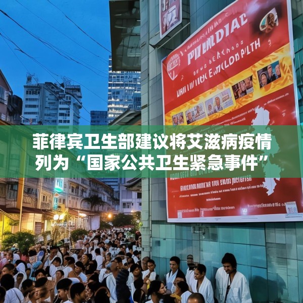 菲律宾卫生部建议将艾滋病疫情列为“国家公共卫生紧急事件”