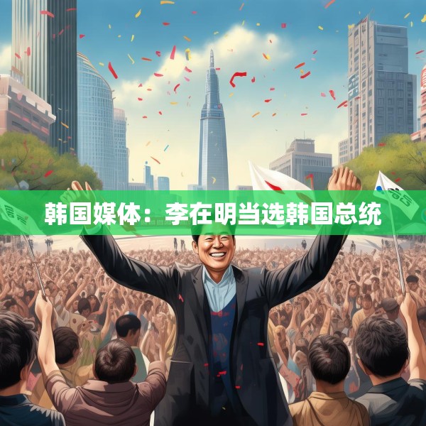 韩国媒体：李在明当选韩国总统