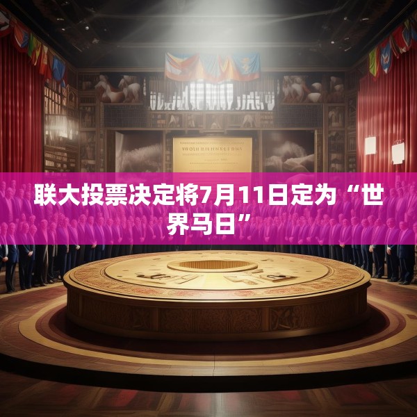 联大投票决定将7月11日定为“世界马日”