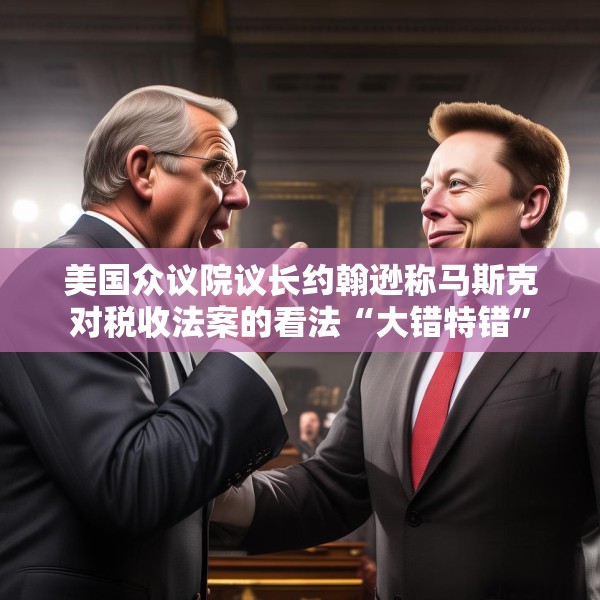 美国众议院议长约翰逊称马斯克对税收法案的看法“大错特错”