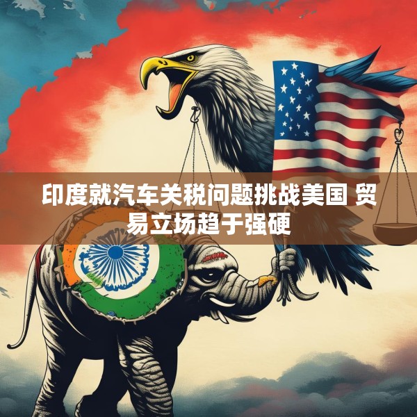 印度就汽车关税问题挑战美国 贸易立场趋于强硬