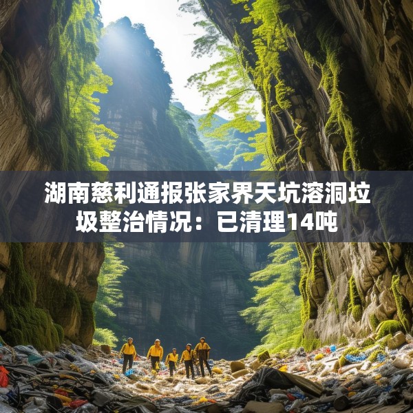 湖南慈利通报张家界天坑溶洞垃圾整治情况：已清理14吨
