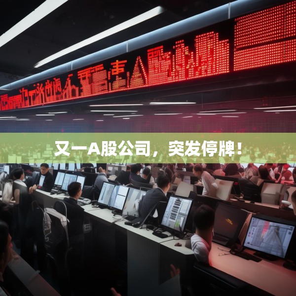 又一A股公司，突发停牌！