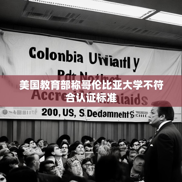 美国教育部称哥伦比亚大学不符合认证标准