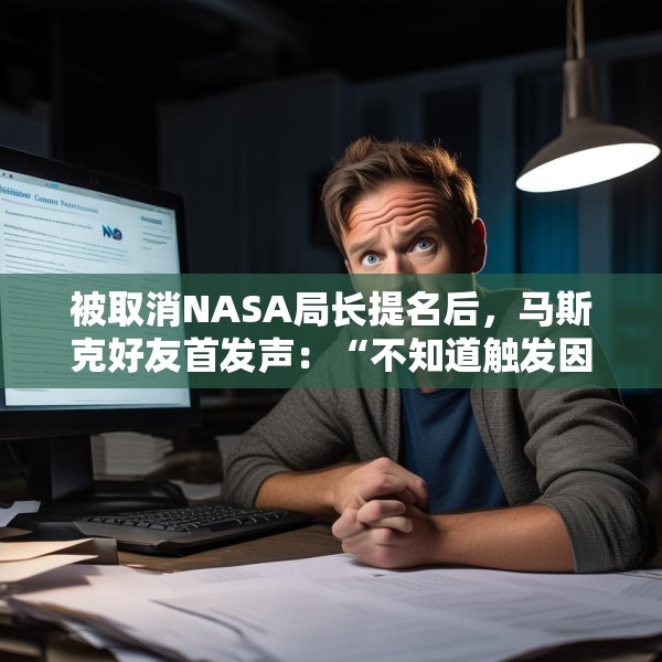 被取消NASA局长提名后，马斯克好友首发声：“不知道触发因素是什么”