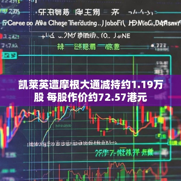 凯莱英遭摩根大通减持约1.19万股 每股作价约72.57港元