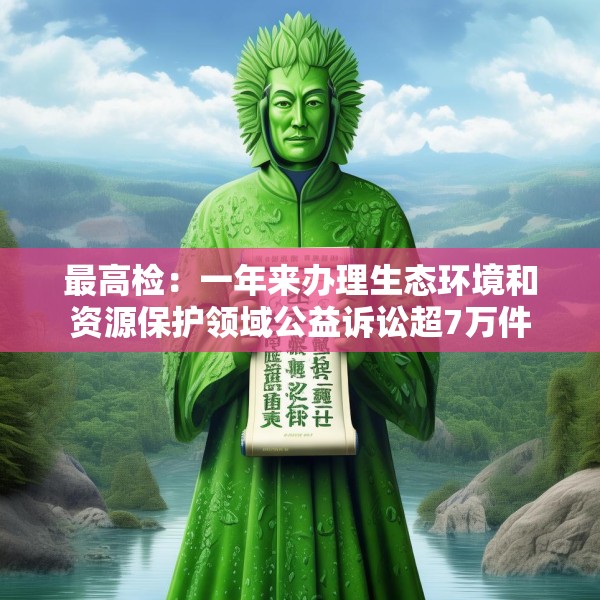 最高检：一年来办理生态环境和资源保护领域公益诉讼超7万件