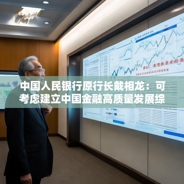 中国人民银行原行长戴相龙：可考虑建立中国金融高质量发展综合评估指标体系