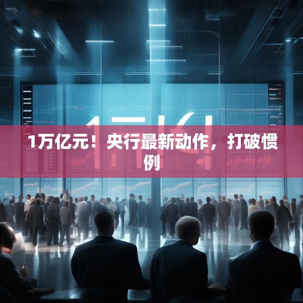 1万亿元！央行最新动作，打破惯例