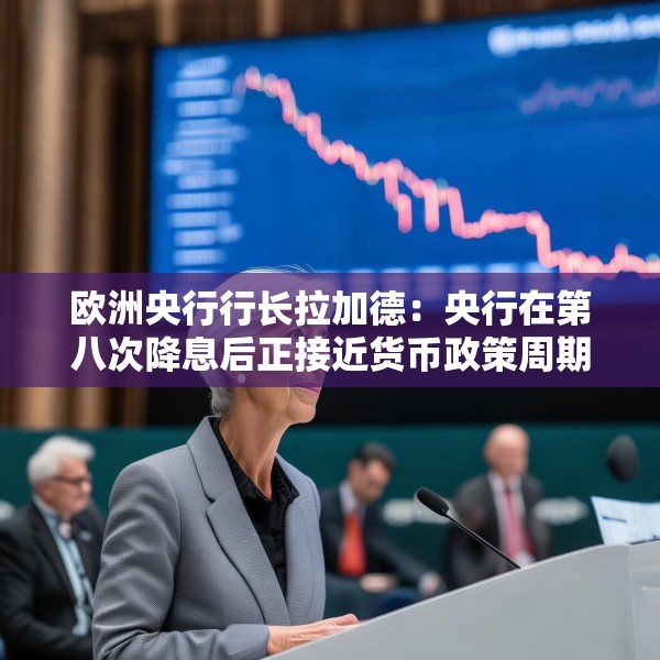欧洲央行行长拉加德：央行在第八次降息后正接近货币政策周期尾声