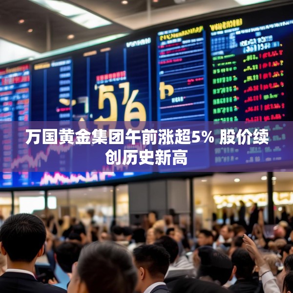 万国黄金集团午前涨超5% 股价续创历史新高
