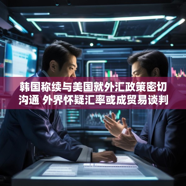 韩国称续与美国就外汇政策密切沟通 外界怀疑汇率或成贸易谈判主题