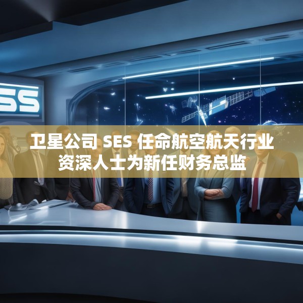 卫星公司 SES 任命航空航天行业资深人士为新任财务总监
