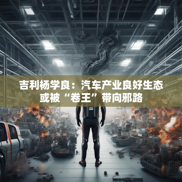 吉利杨学良：汽车产业良好生态或被“卷王”带向邪路