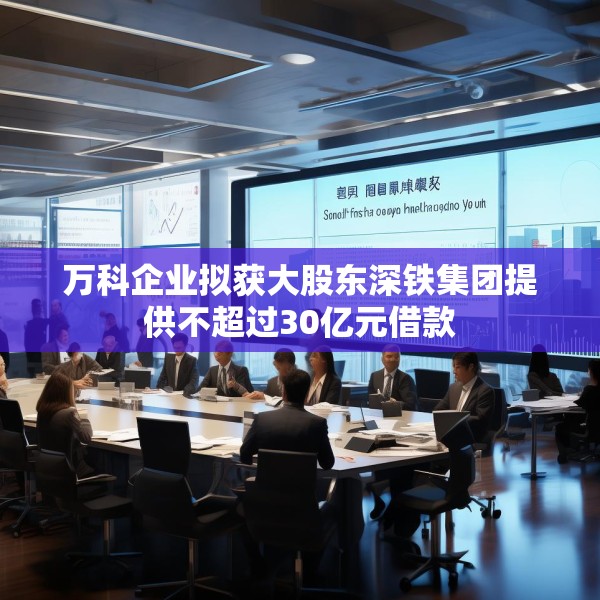 万科企业拟获大股东深铁集团提供不超过30亿元借款