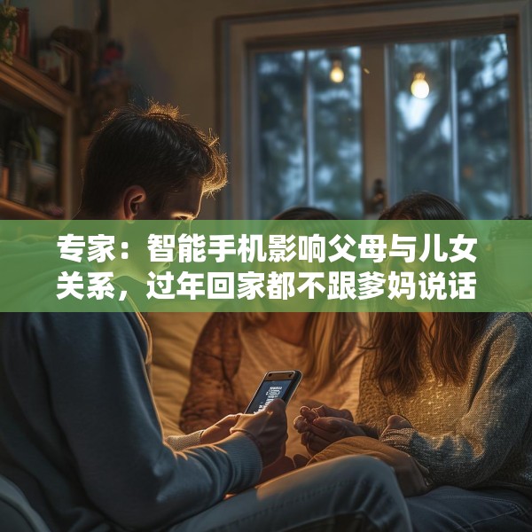 专家：智能手机影响父母与儿女关系，过年回家都不跟爹妈说话