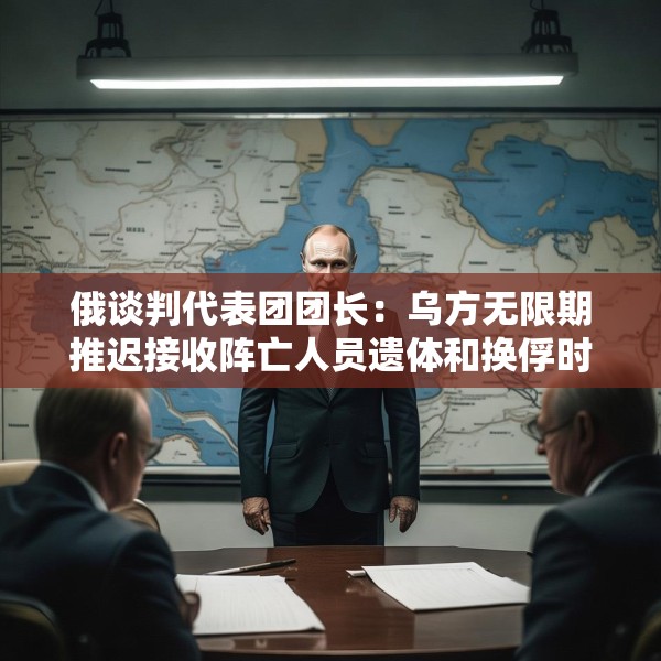 俄谈判代表团团长：乌方无限期推迟接收阵亡人员遗体和换俘时间