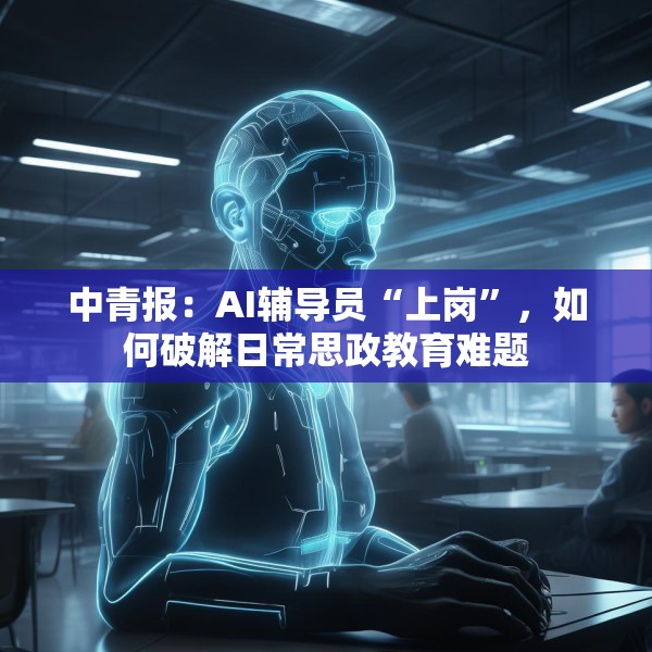 中青报：AI辅导员“上岗”，如何破解日常思政教育难题