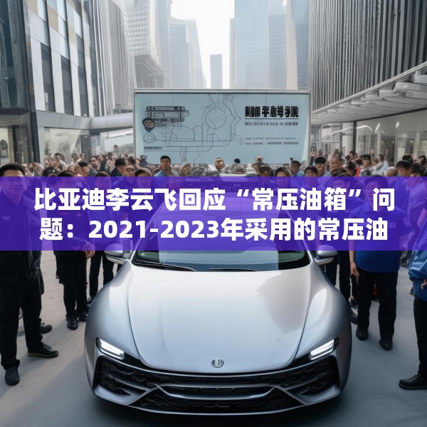 比亚迪李云飞回应“常压油箱”问题：2021-2023年采用的常压油箱方案，符合法规要求