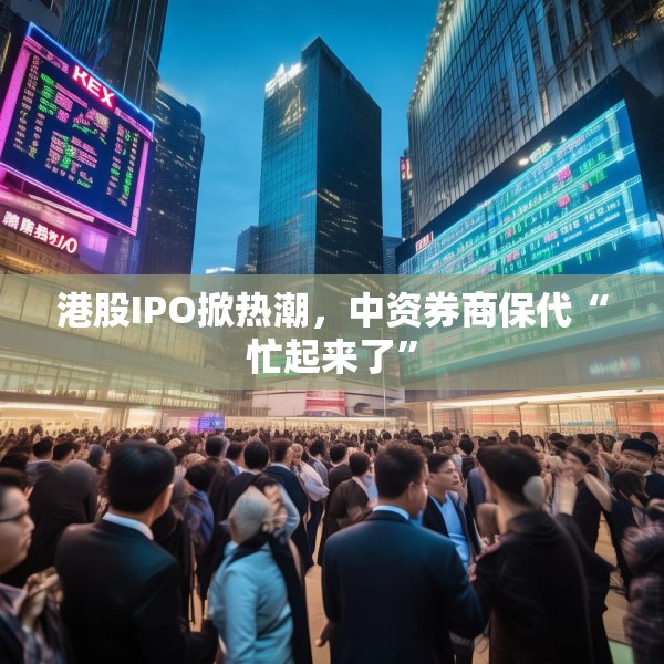 港股IPO掀热潮，中资券商保代“忙起来了”