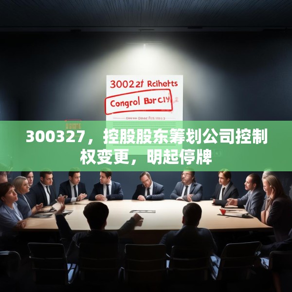 300327，控股股东筹划公司控制权变更，明起停牌