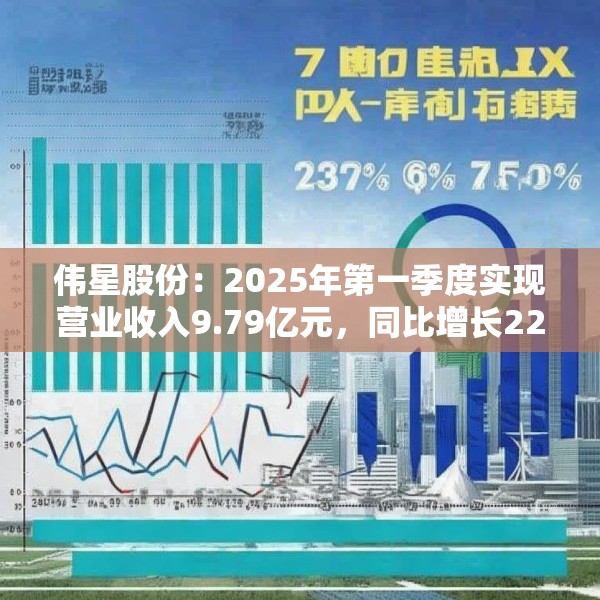 伟星股份：2025年第一季度实现营业收入9.79亿元，同比增长22.32%