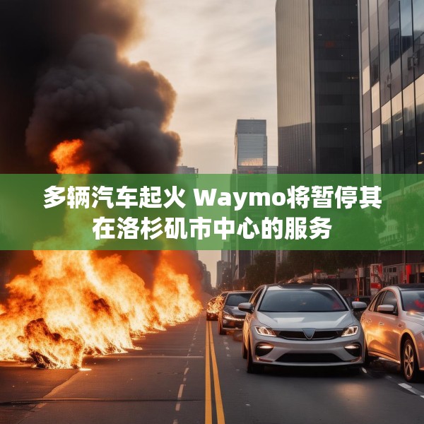 多辆汽车起火 Waymo将暂停其在洛杉矶市中心的服务