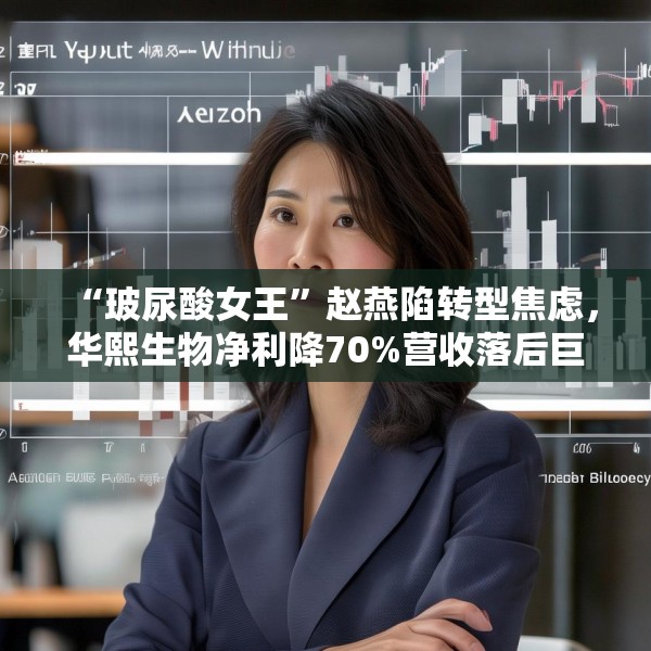 “玻尿酸女王”赵燕陷转型焦虑，华熙生物净利降70%营收落后巨子生物