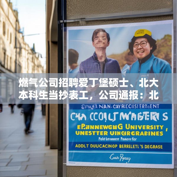 燃气公司招聘爱丁堡硕士、北大本科生当抄表工，公司通报：北大为成教本科