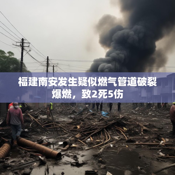 福建南安发生疑似燃气管道破裂爆燃，致2死5伤