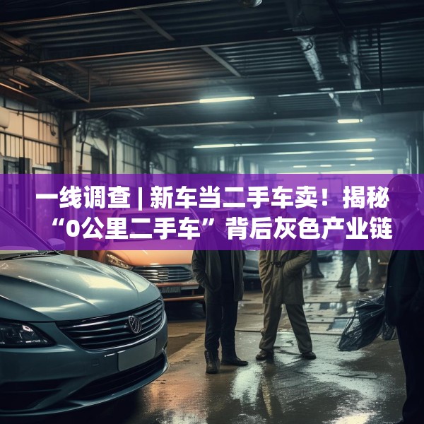 一线调查 | 新车当二手车卖！揭秘“0公里二手车”背后灰色产业链：主机厂清库、4S店冲量、出口车商跨境套利