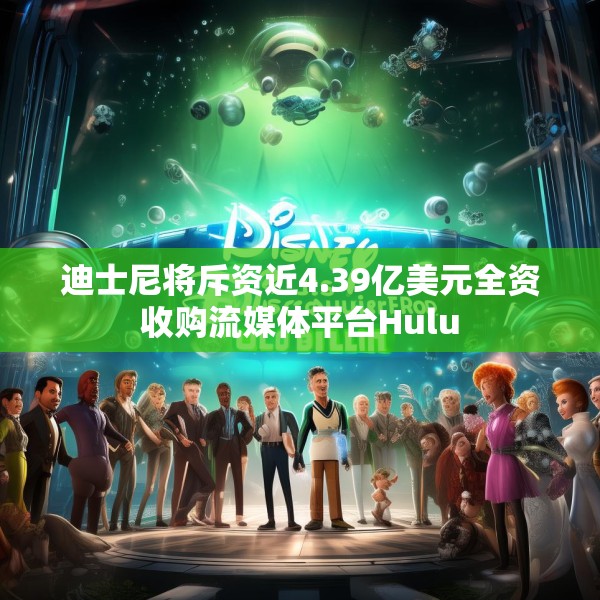 迪士尼将斥资近4.39亿美元全资收购流媒体平台Hulu
