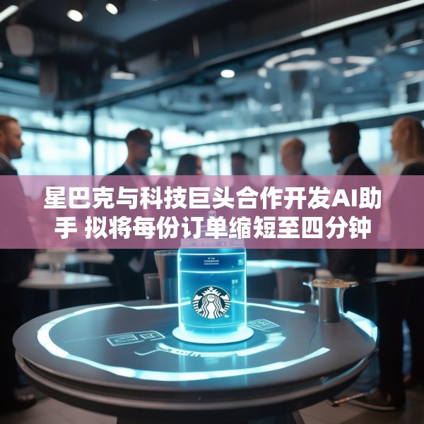 星巴克与科技巨头合作开发AI助手 拟将每份订单缩短至四分钟