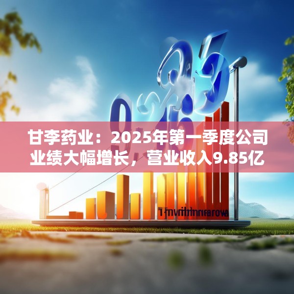 甘李药业：2025年第一季度公司业绩大幅增长，营业收入9.85亿元