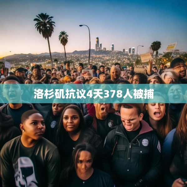 洛杉矶抗议4天378人被捕