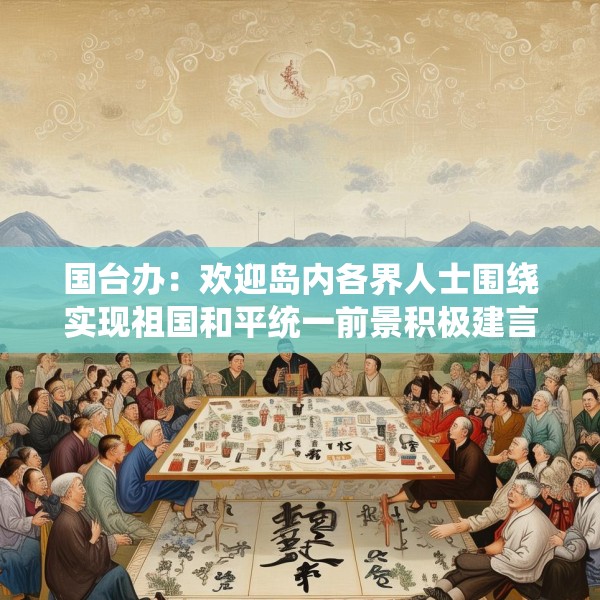 国台办：欢迎岛内各界人士围绕实现祖国和平统一前景积极建言献策
