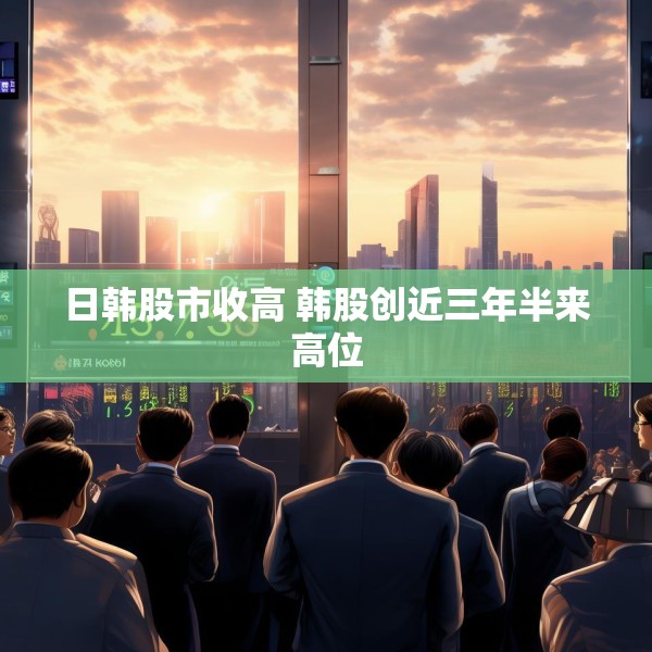 日韩股市收高 韩股创近三年半来高位