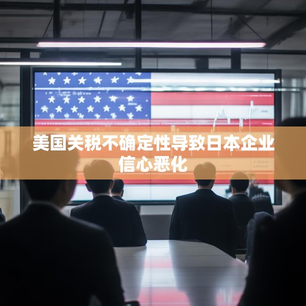美国关税不确定性导致日本企业信心恶化