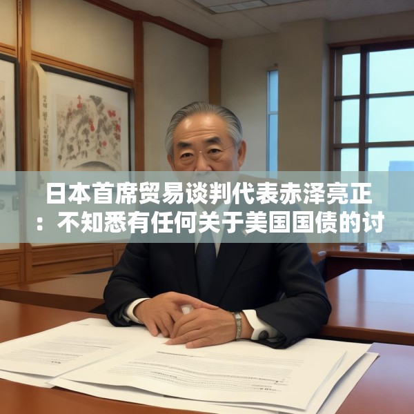 日本首席贸易谈判代表赤泽亮正：不知悉有任何关于美国国债的讨论