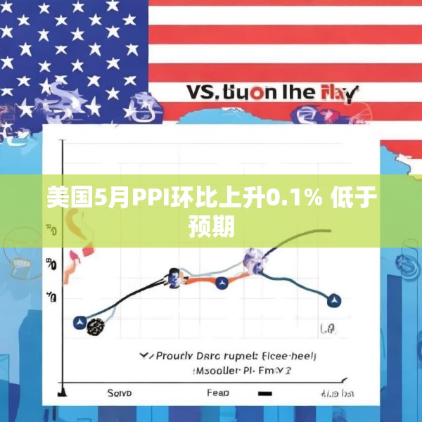 美国5月PPI环比上升0.1% 低于预期