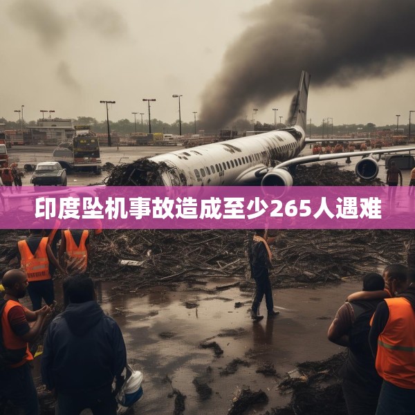 印度坠机事故造成至少265人遇难