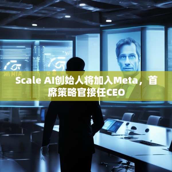 Scale AI创始人将加入Meta，首席策略官接任CEO