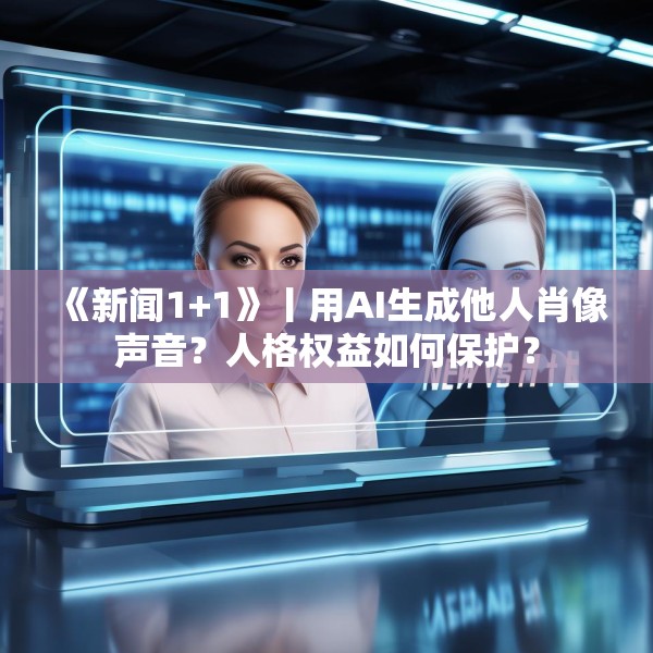 《新闻1+1》丨用AI生成他人肖像声音？人格权益如何保护？