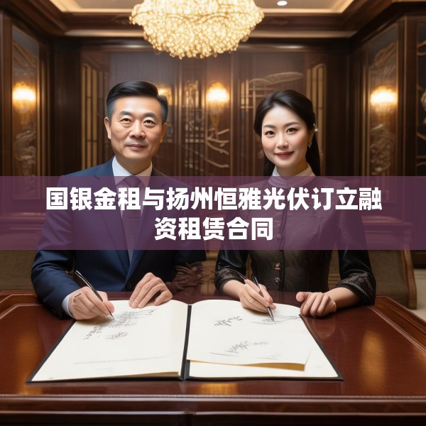 国银金租与扬州恒雅光伏订立融资租赁合同