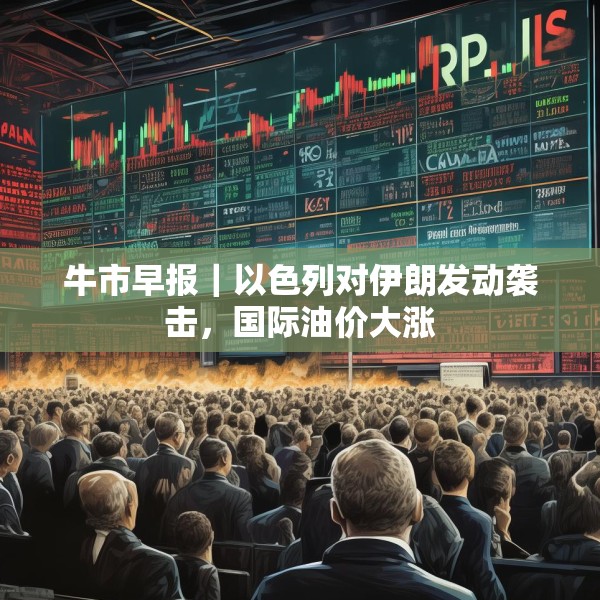牛市早报｜以色列对伊朗发动袭击，国际油价大涨